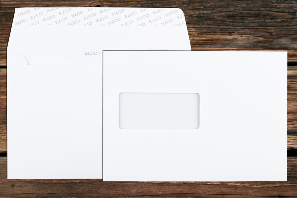 Briefhüllen mit Fenster C5 162x229 mm Haftklebend Hochweiß 120 g/qm